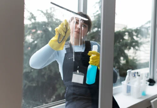 Nettoyage de vitres intérieures et extérieures à Gagnières